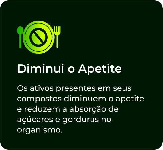 Lift Detox Black benefícios - Diminui o Apetite