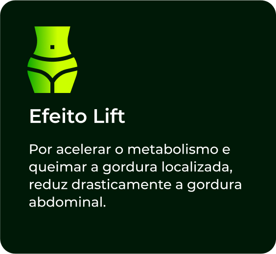 Lift Detox Black benefícios - Efeito Lift