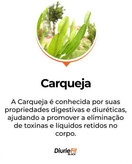 DiureFit Black ingredientes - Carqueja