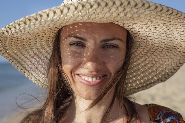 Mulher sorrindo