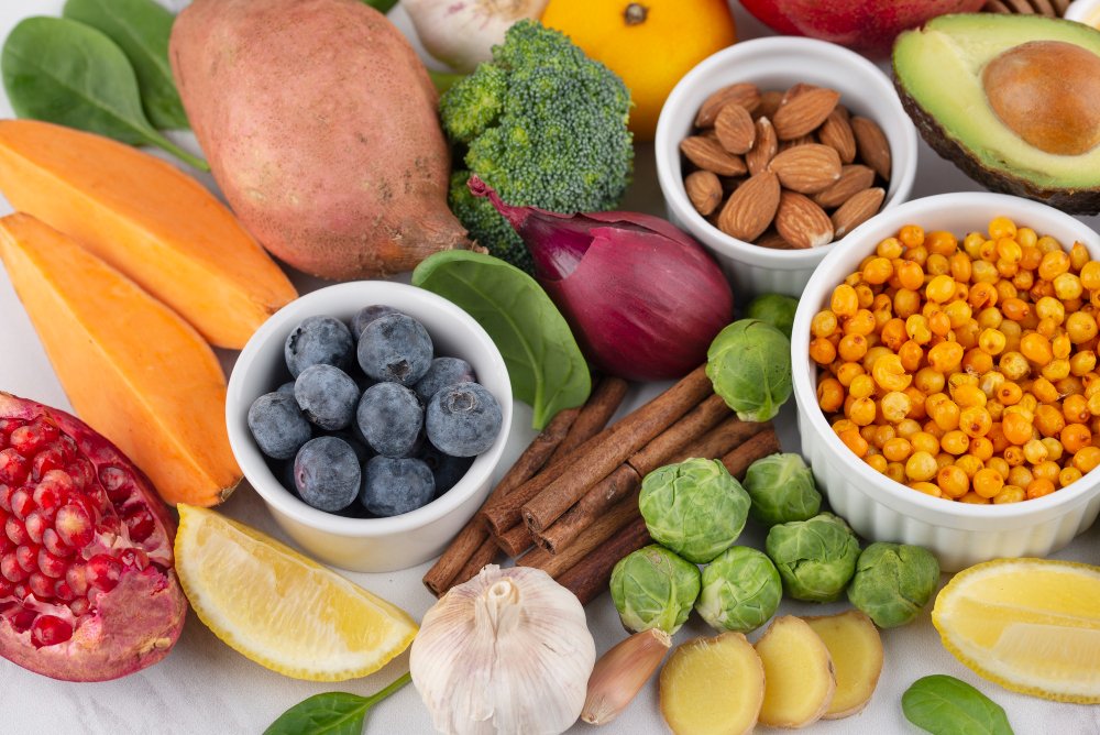 Imagens de superalimentos